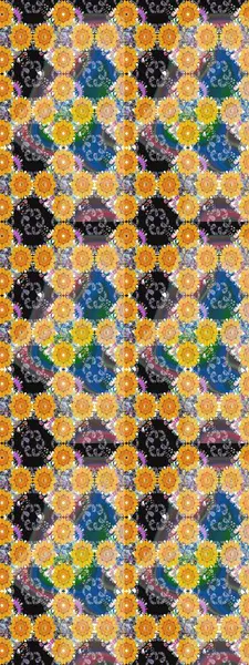 Raster 'ın taze dokusu. Sarma, tekstil ve duvar kâğıdı için kusursuz çiçek arkaplanı. Yumuşak fayans. Klasik çiçek desenli. Yumuşak pamuk tasarımı.