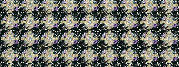 Soyut etnik raster çizim kalıbı. Arkaplan dokusu, duvar kağıdı, çiçek temalı gri renkler. Kabile sanatı boho baskısı, klasik çiçek arkaplanı.