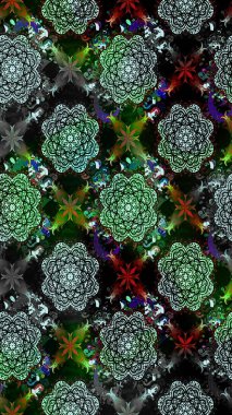 Düz Çiçek Elementleri Tasarımı. Raster çiçekli arka plan. Güzel kumaş deseni. Güzel eskiz şekli. Renkli Yaz Temalı eskiz kalıbı. Yazdır.