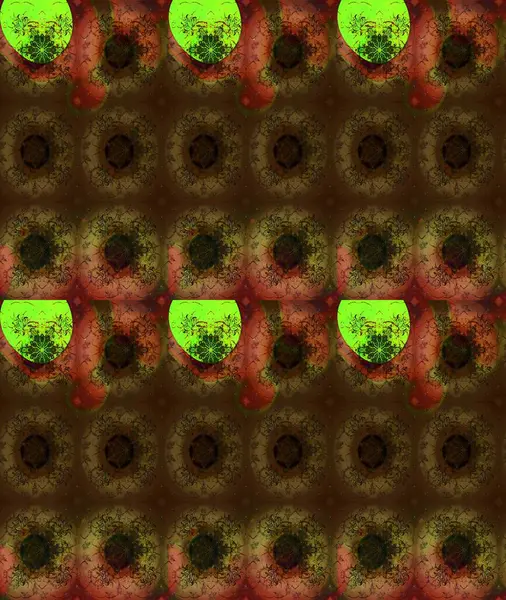 Düz Çiçek Elementleri Tasarımı. Raster illüstrasyonundaki çiçek desenli çizim. Süslü kumaş deseni. Renkli Bahar Teması çizim şablonu.