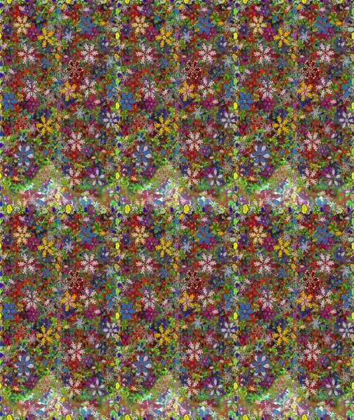 Raster çiçek izi. Klasik taslak çizimi. Çiçek yeşili, pürüzsüz desen.