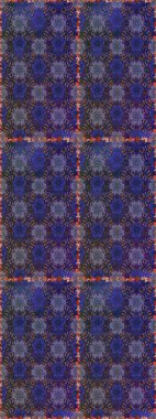 Raster Illustration. Düz çiçek elemanları tasarım. Dikişsiz Chichi kumaş deseni. Çiçek deseni. Renkli Bahar teması Dikişsiz desen arka plan.