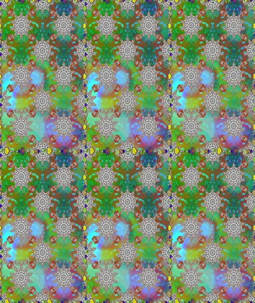 Raster. Sabıka fotoğraflarında, bebek kıyafetlerinde, duvar kâğıtlarında, paket kutularında falan kullanılabilir. Zarif, parlak ve kusursuz yeşil ve gri çiçek desenli tasarım..