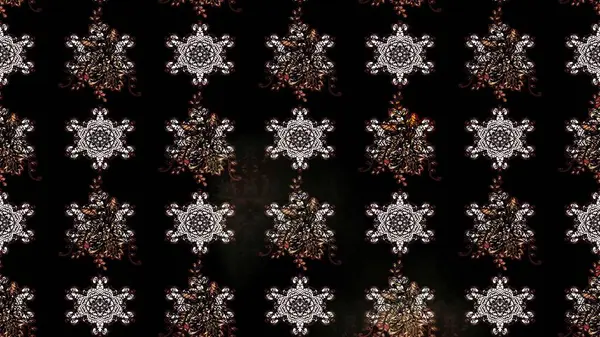 Tekstil, kumaş, kapaklar, duvar kağıtları, baskı, naylon, koleksiyon defteri, örgü, dekupaj için güzel bir eskiz. Küçük siyah çiçeklerle oldukça eski bir besin torbası deseni.