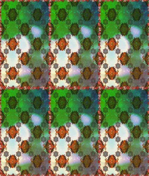 Kumaş, tekstil, duvar kağıdı üzerinde baskı için. Tomurcukları papatya çiçeği ile sevimli çiçek desenli. Sorunsuz arka plan. Miles Fleur, kafe süsleme. Vintage retro tarzı. Raster illüstrasyon.