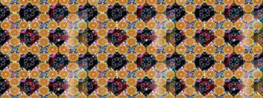 Düz Çiçek Elementleri Tasarımı. Sketch Colour Spring Theme eskiz kalıbı. Sarı renkli çiçekler. Sevimli çiçek raster deseni.