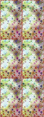 Küçük, nötr, bej, çiçek şeklinde oldukça eski bir bez torbası deseni. Tekstil, kumaş, kapaklar, duvar kağıtları, baskı, naylon, yapıştırma, örgü, dekupaj için çiçeksiz arkaplan. Millefleurlar