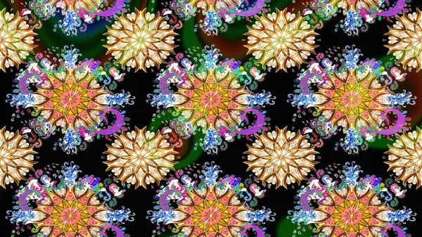 Çiçekli çiçek deseni, suluboya. Küçük çiçekte güzel bir çiçek deseni var. Raster deseni.