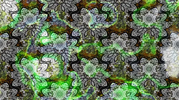 Raster deseni. Doğa. Çiçek kompozisyonu. Çiçek kolajı. - Gri çiçekler. Küçük çiçekte güzel bir desen var. Çiçek arka planı.