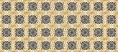 Klasik Raster Golden. Çiçek süsü kumaş deseni, cam, çiçek desenli metal bej, gri ve altın elementli nötr renkler..