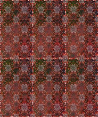 Düz çiçek öğeleri tasarım. Raster. Bahar Tema Dikişsiz desen arka plan rengi.