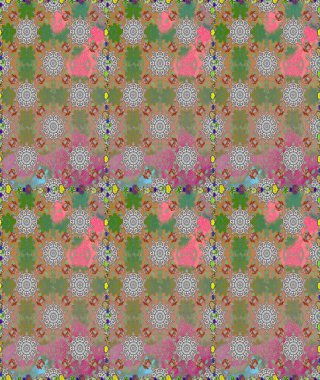 Raster güzel kumaş deseni. Soyut zerafet çiçek arka plan ile seamless modeli.