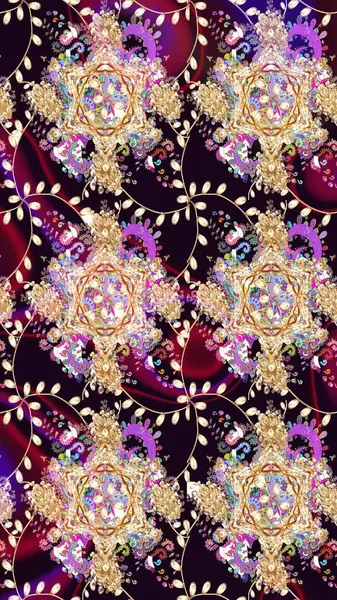 Robot resim. Raster illüstrasyonu. Siyah renkli çiçekler. Şirin çiçek elementleri..