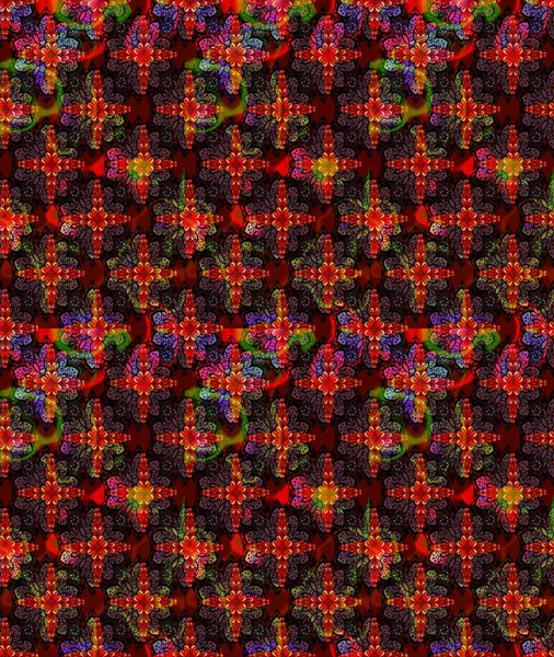 Renkli Yaz Temalı eskiz kalıbı. Düz Çiçek Elementleri Tasarımı. Kahverengi renkli çiçekler. Raster illüstrasyonunda çiçek deseni çizimi.