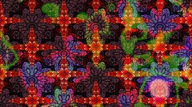 Kumaş, duvar kağıdı ve kağıt üzerine baskı yapmak için gelişen arka plan. Raster illüstrasyonu. Eski usul küçük çiçekli şirin bir eskiz deseni. Moda arka planında parlak buketler.