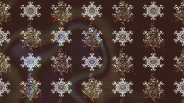 Raster illüstrasyonu. Soyut çiçek çizim kalıbı arka planı. Kahverengi renklerde. Raster deseni. Küçük çiçekte sevimli çiçek deseni var..