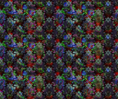 Raster Moda kumaş deseni. Şirin çiçekler. Çizgi çizimi deseni.