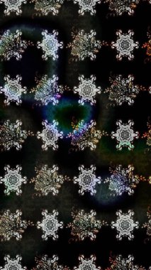 Çiçek desenli raster, siyah çizgi grafik desenli soyut raster arkaplan. Modern stil dokusu.