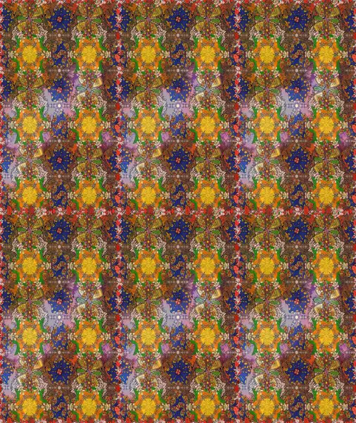 Yumuşak, yaz çiçekli arka plan. Kahverengi renkli çiçekler. Raster çiçek desenli ve çiçekli..