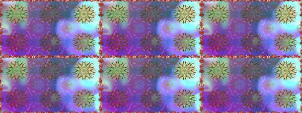 Raster illüstrasyonu. Güzel kumaş deseni. Küçük çiçekteki sevimli çiçek deseni. Güzel karalama çiçekleri olan kusursuz çiçek deseni..