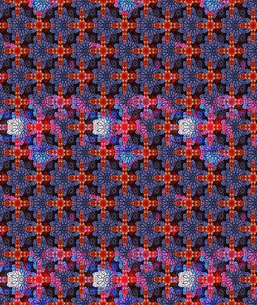 Mor renkli çiçekler. Renkli Yaz Temalı eskiz kalıbı. Raster illüstrasyonundaki çiçek desenli çizim. Düz Çiçek Elementleri Tasarımı.