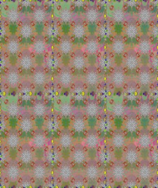 Yumuşak, yaz çiçekli arka plan. Çiçekli karalama şeklinde Raster çiçek deseni. Tarafsız renklerde çiçekler.