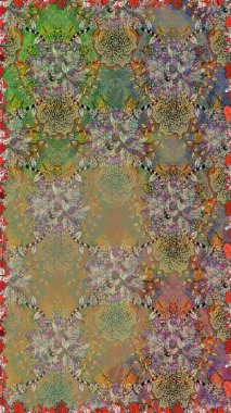 Raster deseni. Küçük çiçekte güzel bir çiçek deseni var. Çiçekli, suluboya desenli kusursuz çiçek deseni.