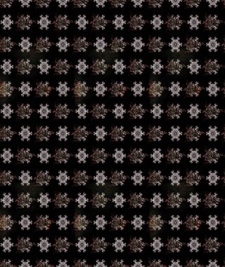 Çiçekli çizim şekli. Siyah renkli çiçekler. Renkli Bahar Teması eskiz kalıbı. Düz Çiçek Elementleri Tasarımı.