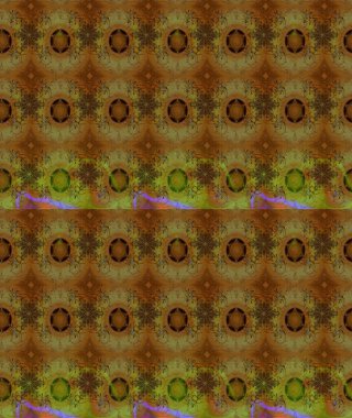 Kabile sanatı boho baskısı, klasik çiçek arkaplanı. Arkaplan dokusu, duvar kağıdı, kahverengi renkli çiçek teması. Soyut etnik raster çizim kalıbı.