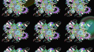 Raster kına dövme tarzı. Kullanılabilir Tekstil, tebrik kartı, boyama kitabı, telefon durumda yazdırma için. Hint çiçek desenli madalyon desen. Etnik Mandala süsleme.