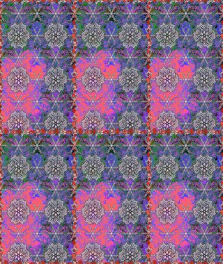 Raster Güzel kumaş deseni. Raster suluboya deseni, narin çiçekler, menekşe çiçekleri, tebrik kartı şablonu..