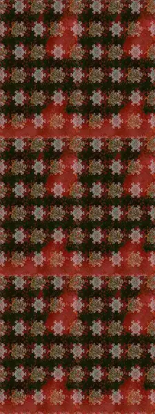 Raster illüstrasyonu. Kahverengi ve gri renkte zarif çiçekli suluboya. Renkli Bahar Temalı Kusursuz Arkaplan. Düz Çiçek Elementleri Tasarımı.