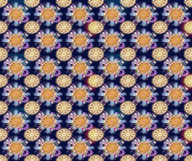 Mavi ve bej renkli çiçekler. Nazik, sevimli çiçek arkaplanı. Raster çiçek desenli ve çiçekli..