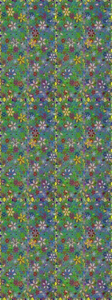 Raster resim. Çiçek desenli çiçek ve yaprakları ile. Sevimli küçük çiçek desenle.