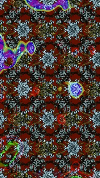 Küçük çiçekte güzel bir çiçek deseni var. Çiçekli çiçek deseni, suluboya. Raster deseni.