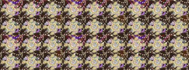 Çiçekli, yapraklı, çiçek desenli eskiz. El çizimi. Raster illüstrasyonu.