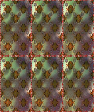 Raster Henna tarzı. Sınır Kızılderili çiçekli paisley patten. Kusursuz süs izi. Etnik Mandala havlusu. Tebrik kartı arkaplanı, boyama kitabı, arkaplan, tekstil için kullanılabilir.