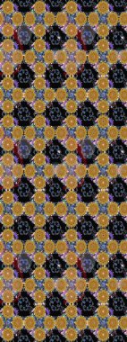 Küçük bir çiçekte eskiz deseni. Raster illüstrasyonu. Hoş bir çiçek geçmişi var. Güzel kumaş deseni.