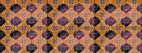 Çiçek kolajı. Çiçek arkaplan. - Portakal çiçekleri. Küçük çiçekte güzel bir desen var. Raster deseni. Doğa. Çiçek bileşimi.