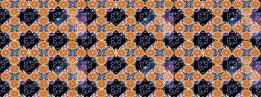 Siyah renkli çiçekler. Renkli Bahar Teması eskiz kalıbı. Düz Çiçek Elementleri Tasarımı. Raster illüstrasyonunda çiçek deseni çizimi.