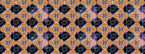 Siyah renkli çiçekler. Renkli Bahar Teması eskiz kalıbı. Düz Çiçek Elementleri Tasarımı. Raster illüstrasyonunda çiçek deseni çizimi.