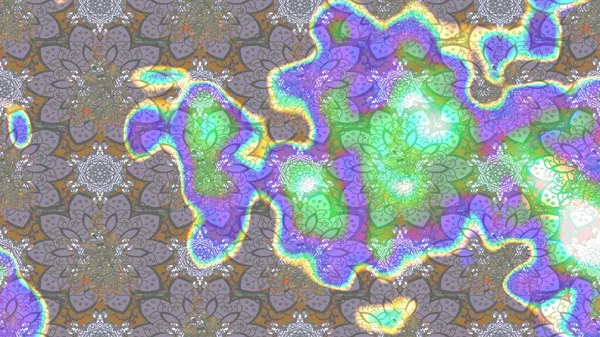 Botanik çizim kalıbı. Organik elementler. Raster deseni. Suluboya etkisi.