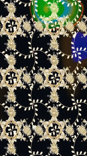 Çiçekli siyah eskiz deseni. Raster çiçek izi. Klasik taslak çizimi.