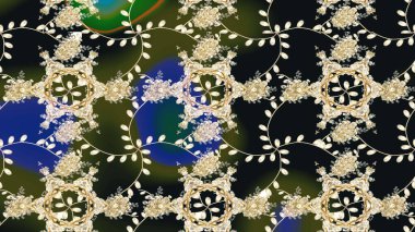 Flower eskiz arka planı. Raster illüstrasyonu. Şatafatlı bahar bahçesi dokusu. Çiçek deseni.