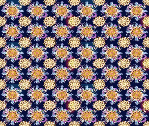 Mavi ve bej renkli çiçekler. Nazik, sevimli çiçek arkaplanı. Raster çiçek desenli ve çiçekli..