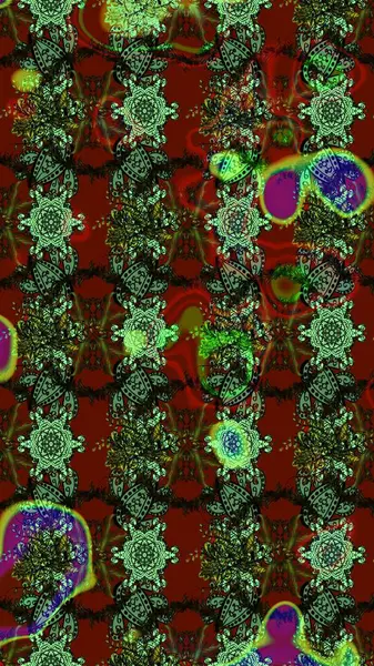 Düz Çiçek Elementleri Tasarımı. Renkli Bahar Teması eskiz kalıbı. Çiçek desenli eskiz, yaz çiçekleri. Yeşil renkte çiçekler.