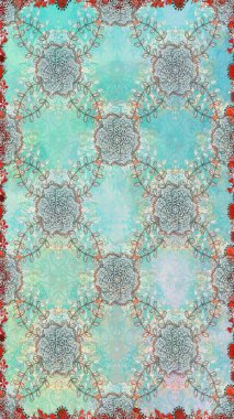 Küçük renkli çiçekler. Kusursuz. Küçük çiçekte güzel bir desen. Çiçekli bahar çiçekleri. Motley illüstrasyonu. Moda baskıları için zarif bir şablon.