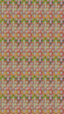 Kumaş desenli papatya çiçeği detayı. Gri ve bej renkli çiçekler.