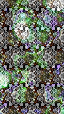 Küçük gri çiçeklerle oldukça eski bir besin torbası deseni. Tekstil, kumaş, kapaklar, duvar kağıtları, baskı, paket, koleksiyon defteri, örgü, dekupaj için çiçek arkaplanı..