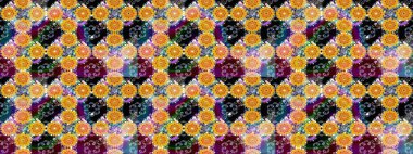 Sarı renkli çiçekler. Nazik, narin çiçek arkaplanı. Raster çiçek desenli ve çiçekli..